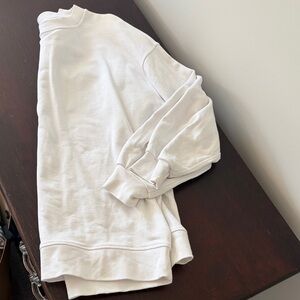 Lululemon Athletica Classic White Crewneck